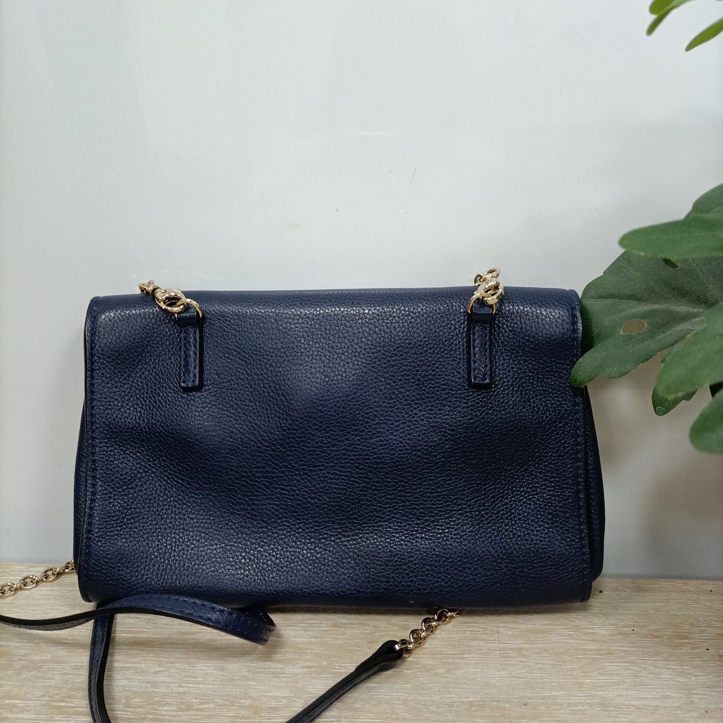 COCCINELLE. Mini blue bag