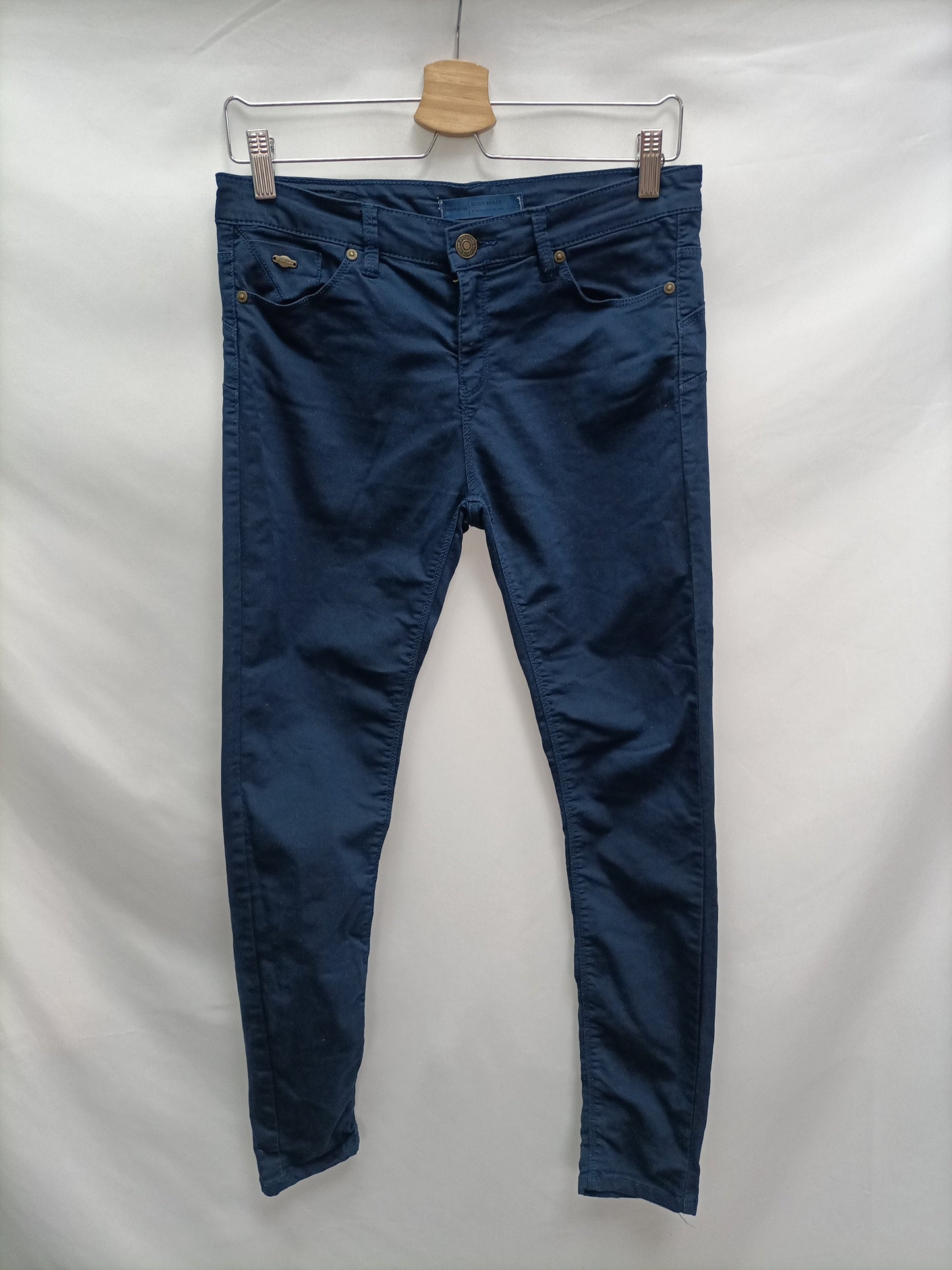 STRADIVARIUS. Skinny blue trousers, size 38
