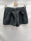 ZARA. Shorts negro textura  T. s