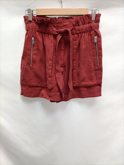 ZARA. Pantalón corto pana T.xs