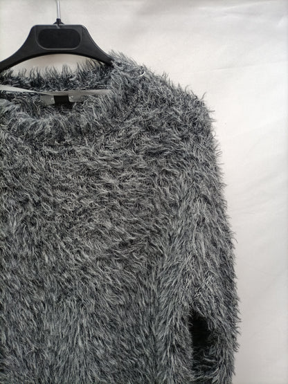 PRIMARK. Jersey pelito gris  T.s