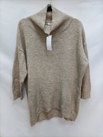 OTRAS. Vestido punto oversized T.u (m)