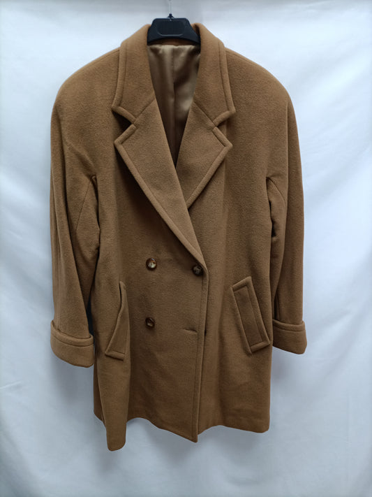 OTHERS. Camel wool coat S.46