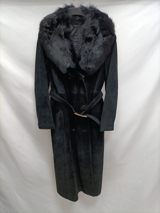 OTRAS. Abrigo largo piel T.u(s)