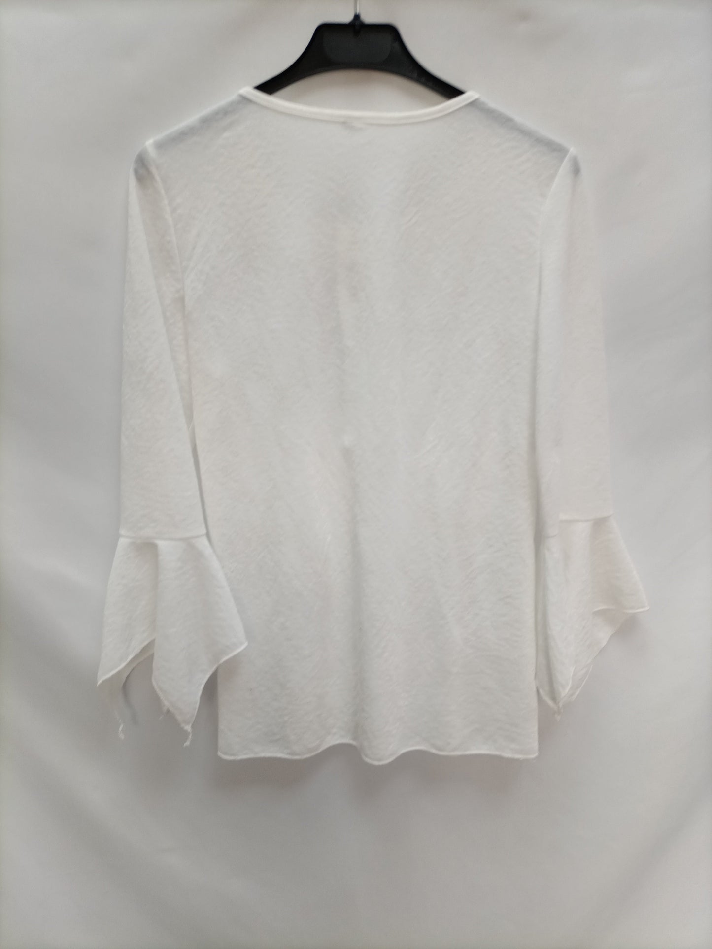 OTRAS. Camiseta blanca botones T.m