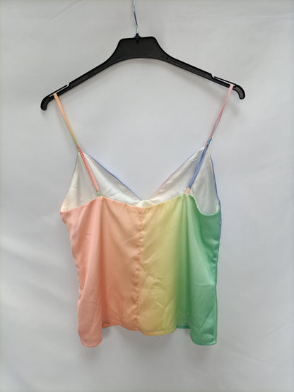 SONG OF STYLE.Top multicolor degradado T.s