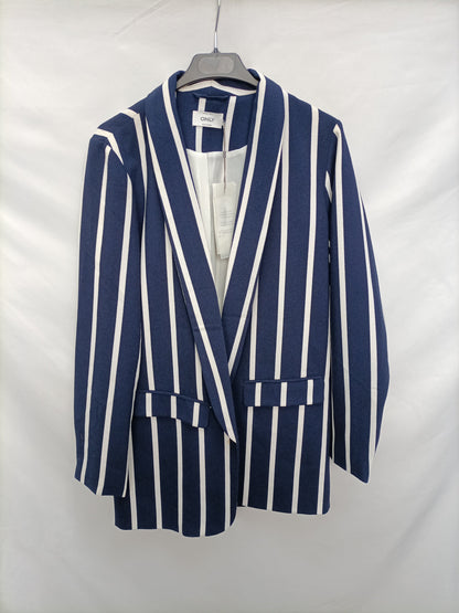 ONLY.Striped Blazer S.38