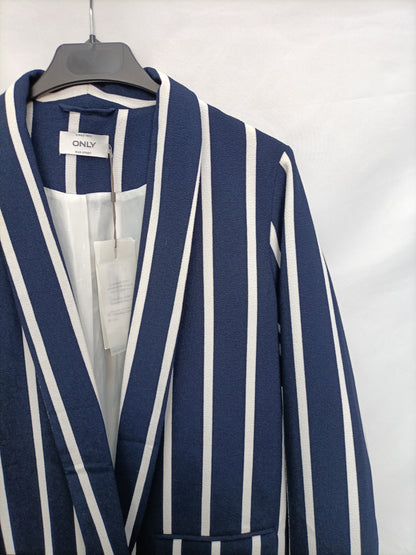 ONLY.Striped Blazer S.38