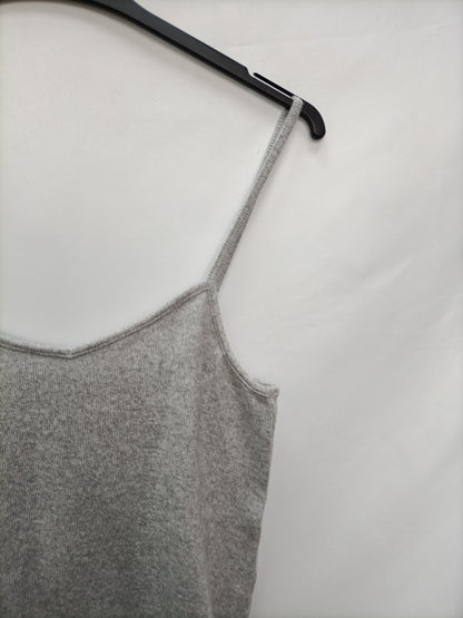 OYSHO. Top punto gris T.m