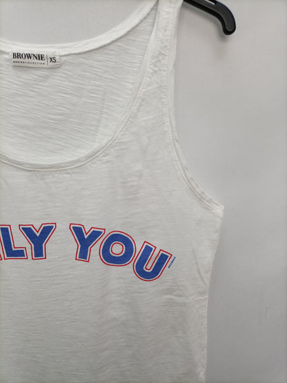 BROWNIE. Camiseta "only you" T.xs