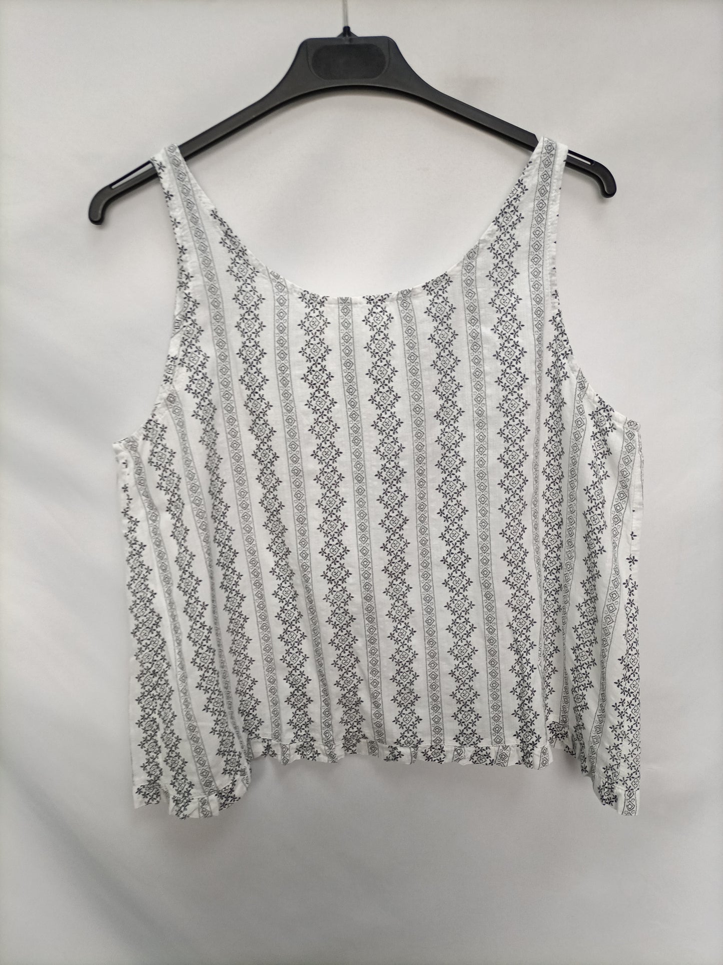 RENATTA&CO. Blusa blanca flores T.u (s)