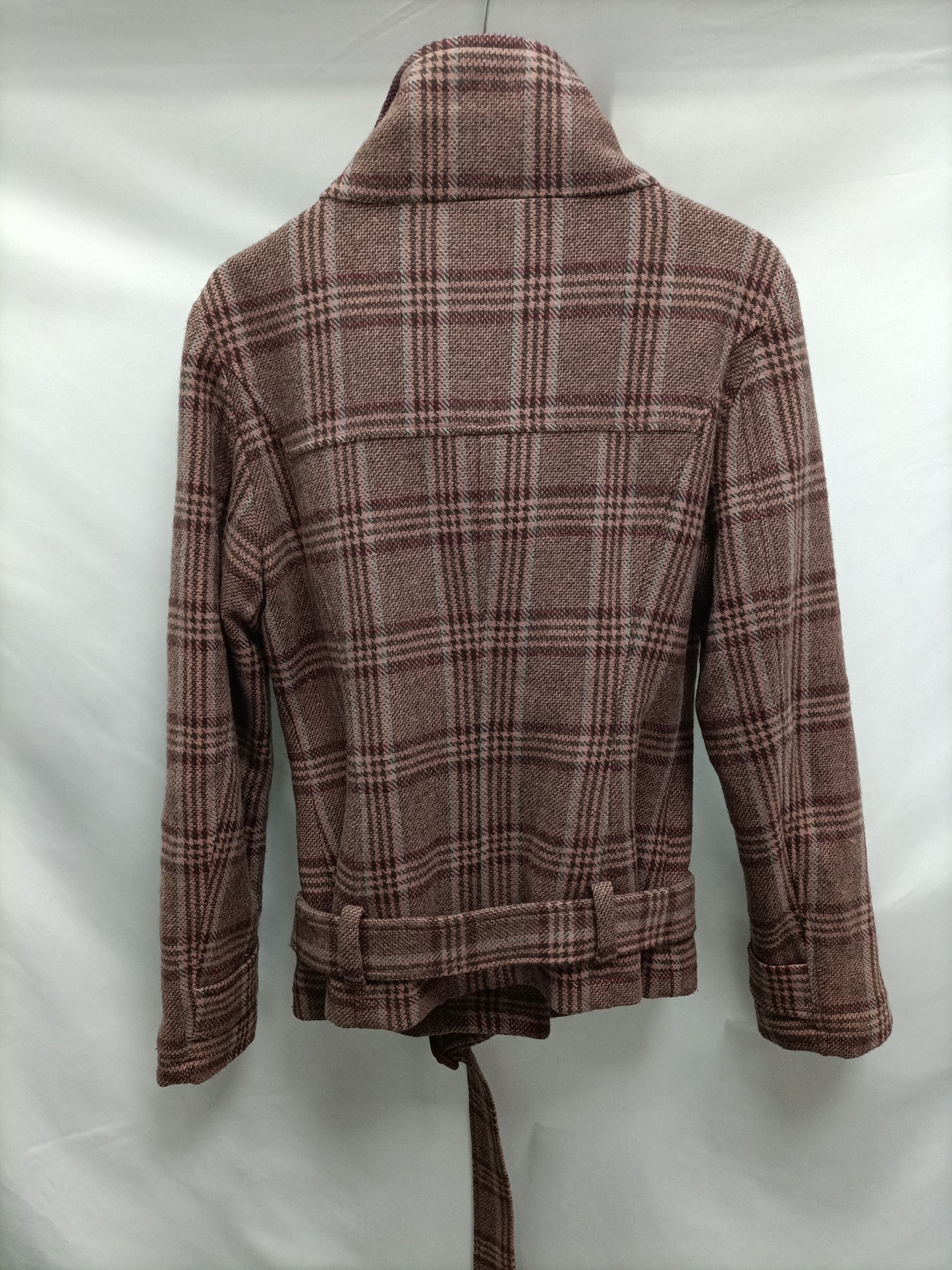 ADOLFO DOMÍNGUEZ. Pink Checkered Biker Tm