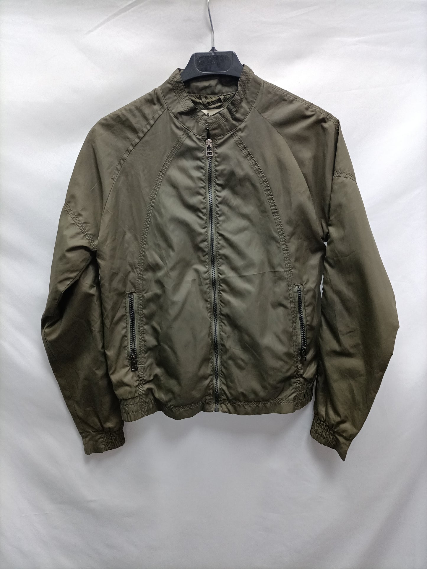 LEFTIES. Parka Finita verde T.s