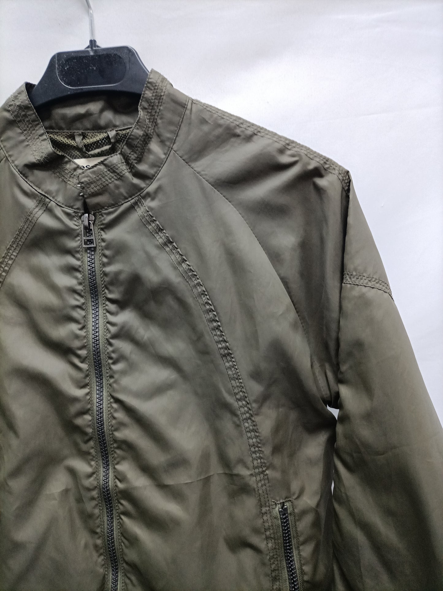 LEFTIES. Parka Finita verde T.s