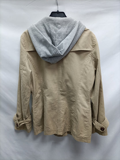 CORTEFIEL. Beige hooded blazer Ts