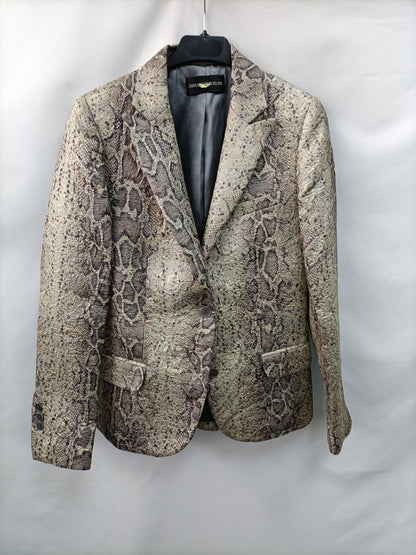 ZADIG &amp; VOLTAIRE. Animal print Ts blazer