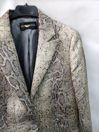 ZADIG &amp; VOLTAIRE. Animal print Ts blazer