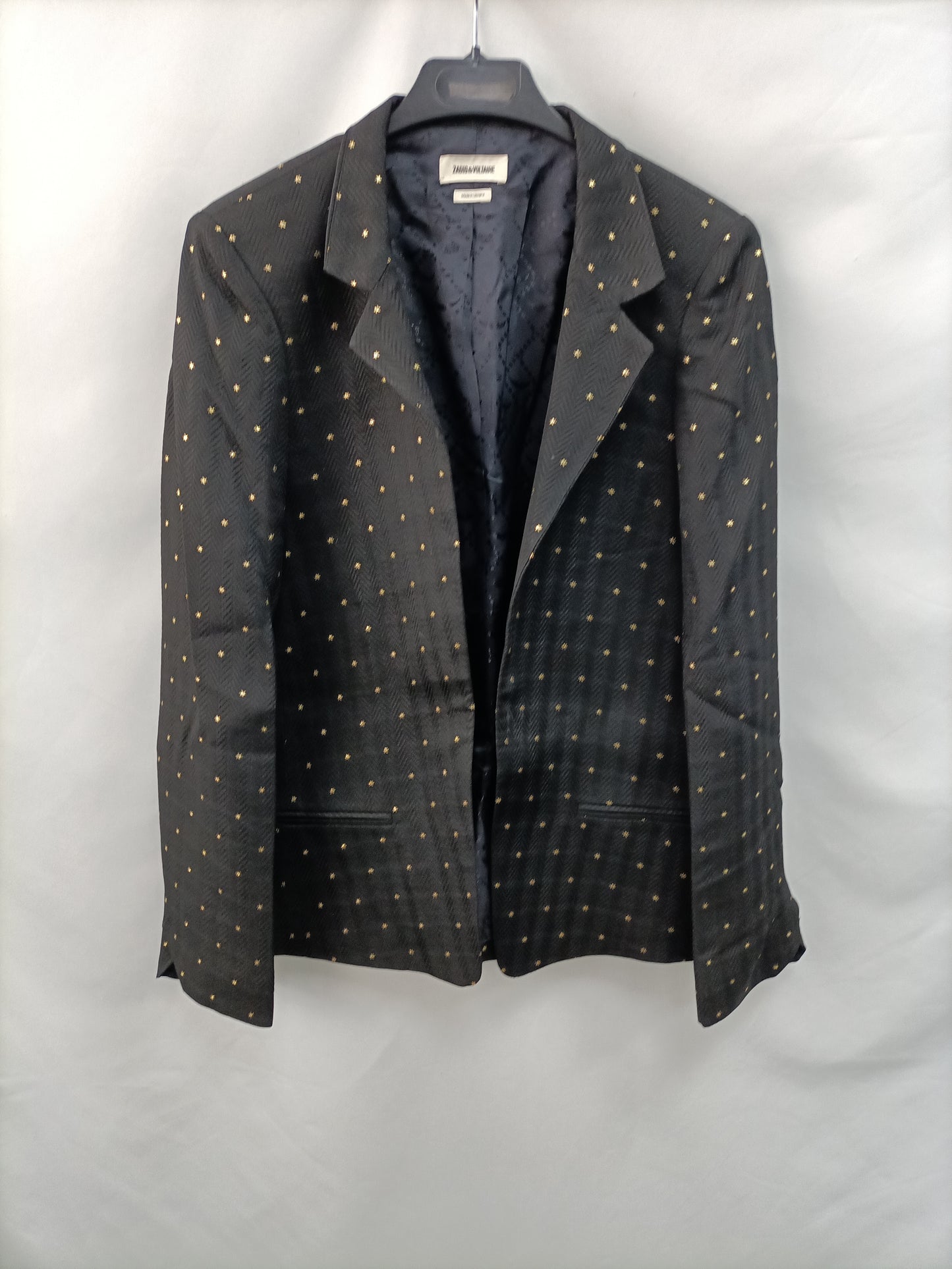 ZADIG &amp; VOLTAIRE. Black star blazer T.36
