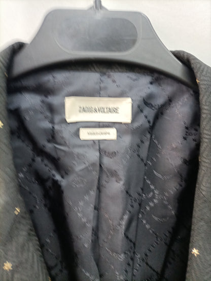 ZADIG &amp; VOLTAIRE. Black star blazer T.36