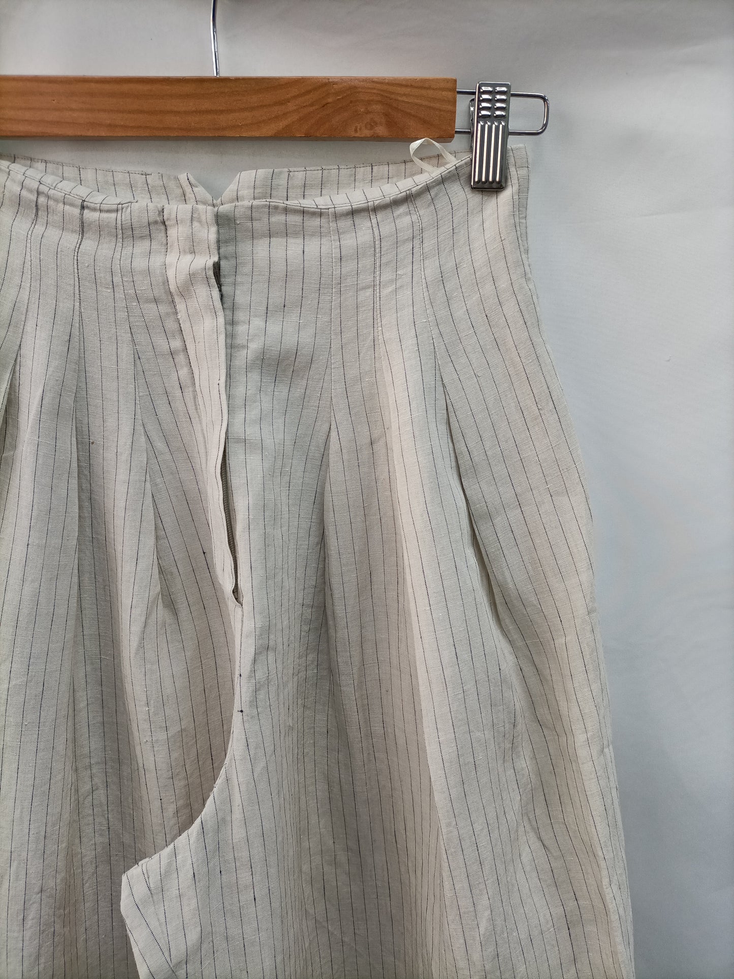 CORTANA. Pantalón Palazzo rayas T.32