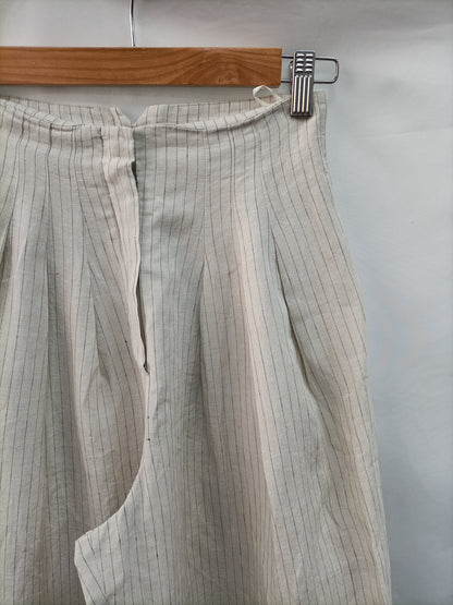 CORTANA. Pantalón Palazzo rayas T.32