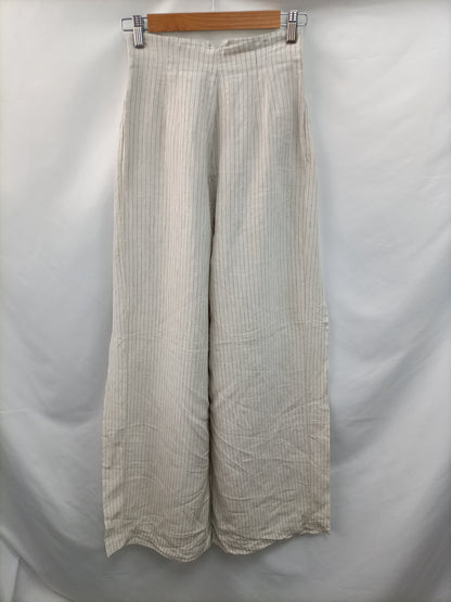 CORTANA. Pantalón Palazzo rayas T.32