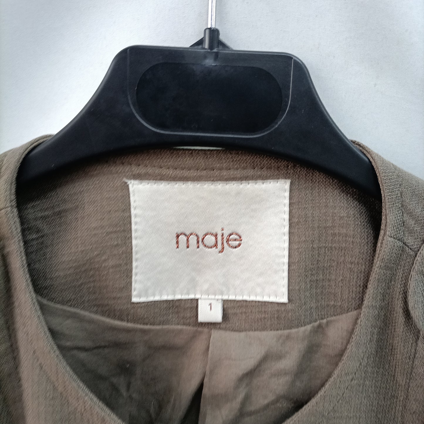 MAJE. Cazadora doble textura T.1(s)