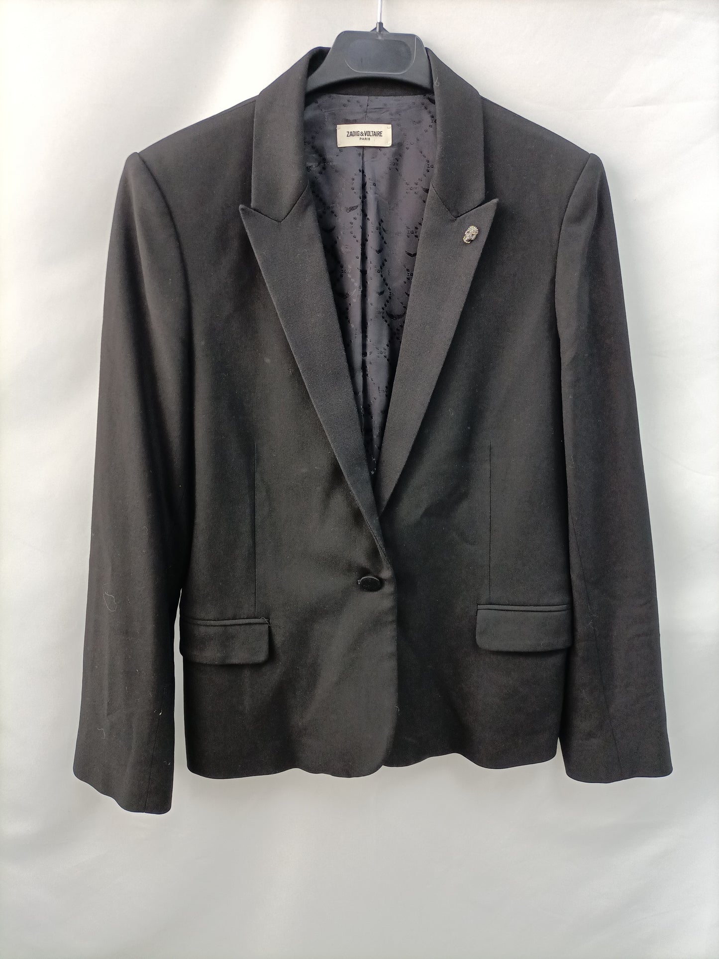 ZADIG &amp; VOLTAIRE. Black blazer T.36