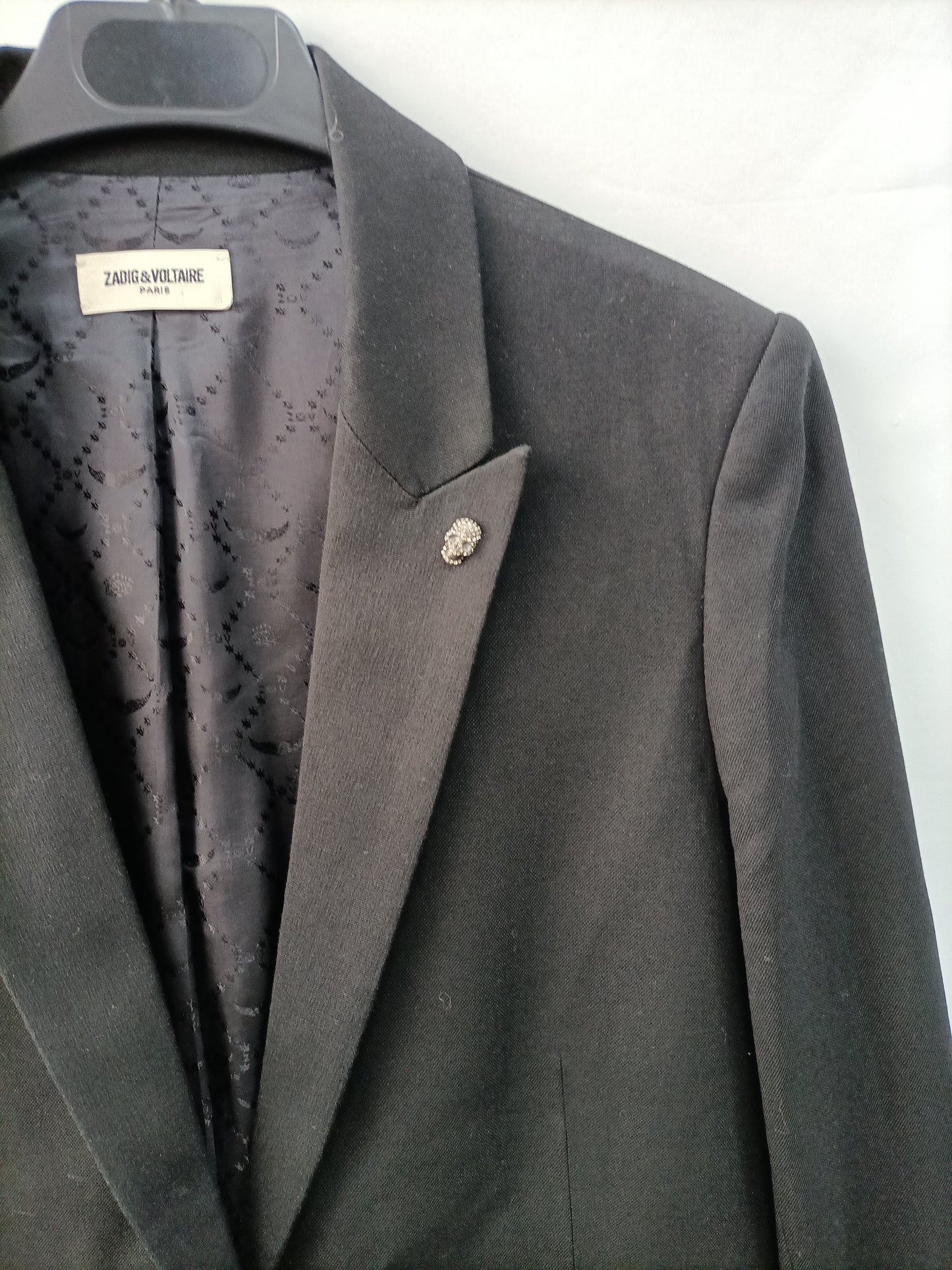 ZADIG &amp; VOLTAIRE. Black blazer T.36