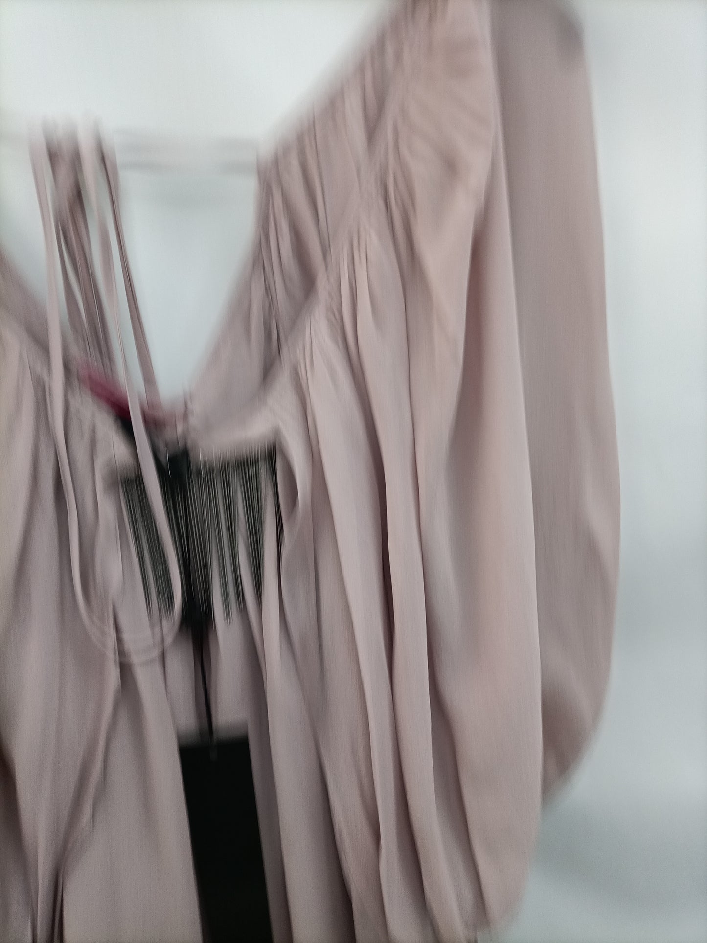 ELLUS. Blusa seda rosa T.s