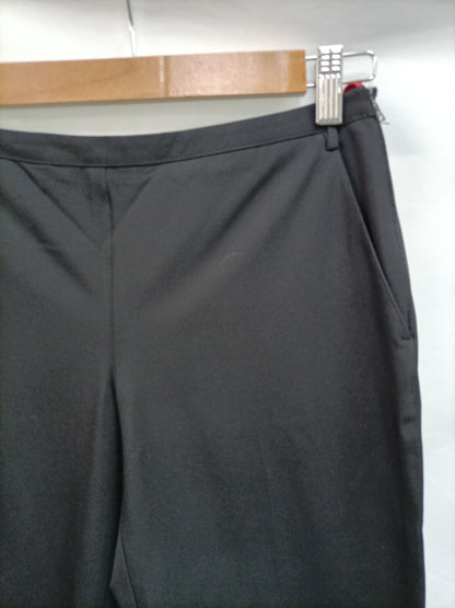 PRADA. Black Lycra trousers, size 38