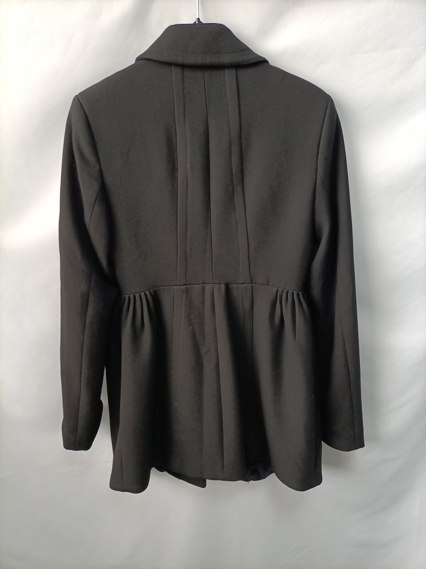 ZARA. Black dress coat Tm