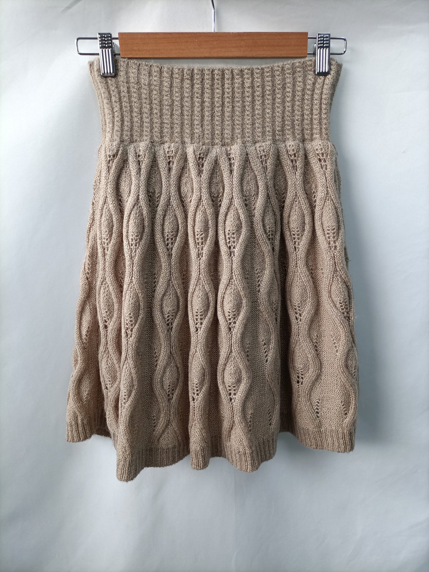 PROMOD.  Falda punto camel T.u(s)