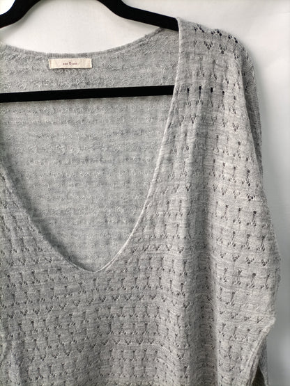 ESE O ESE. Jersey gris oversized   T.u