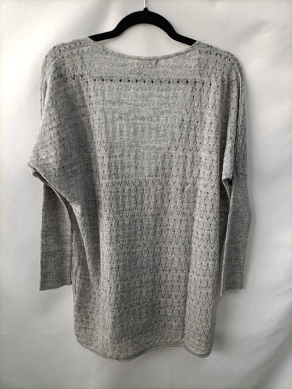 ESE O ESE. Jersey gris oversized   T.u