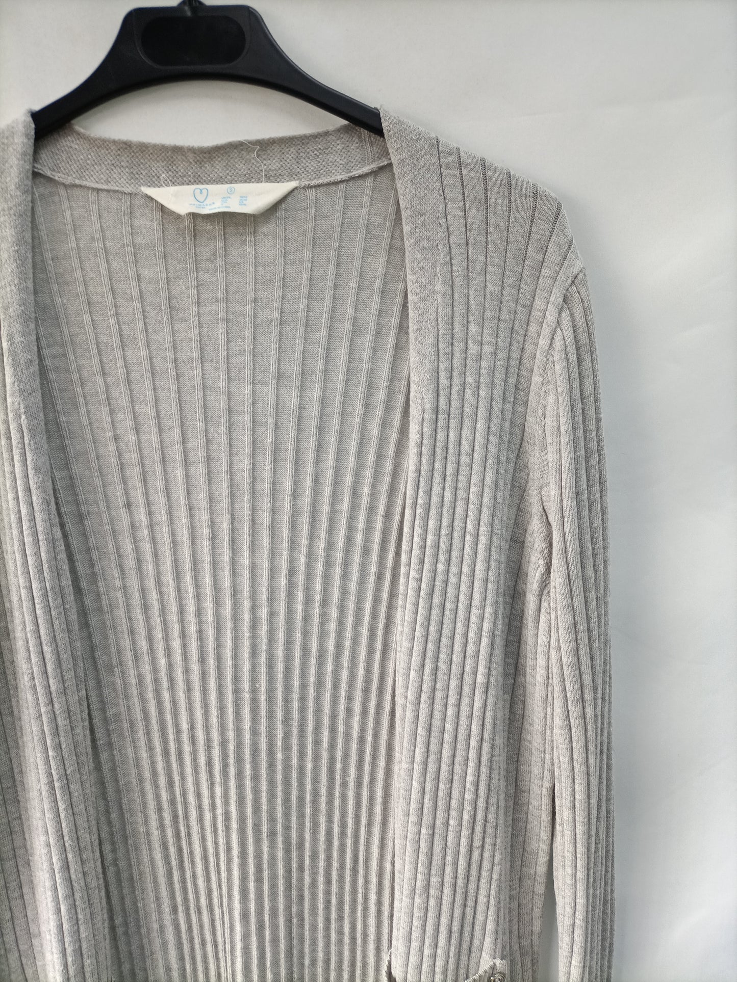 PRIMARK. Cárdigan grid elástico T.s