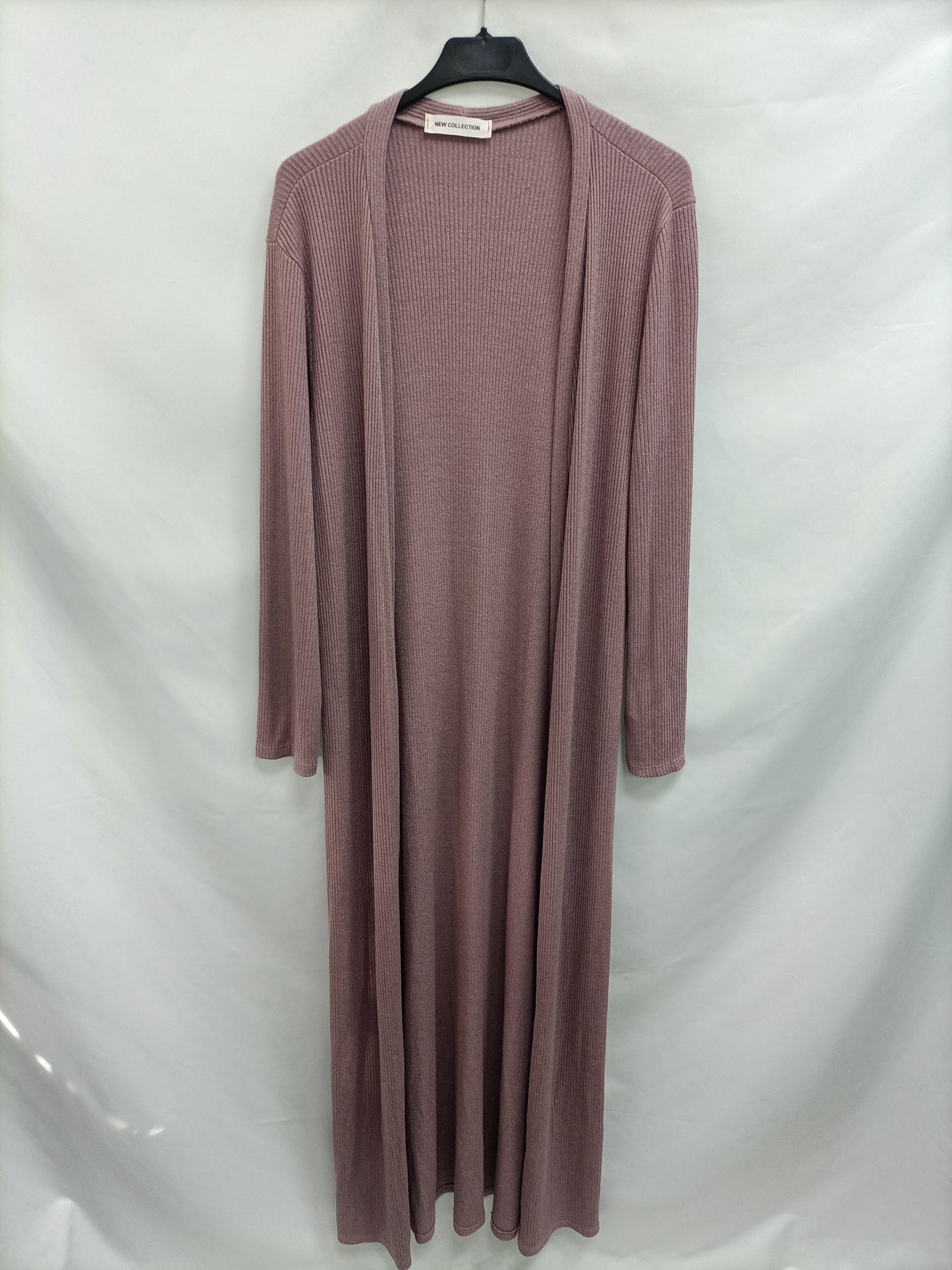 NEW COLLECTION. Long pink cardigan T.1(s)
