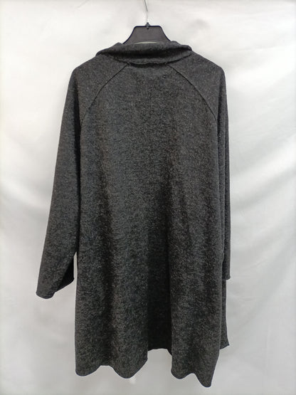 MANGO. Grey cloth jacket Tm