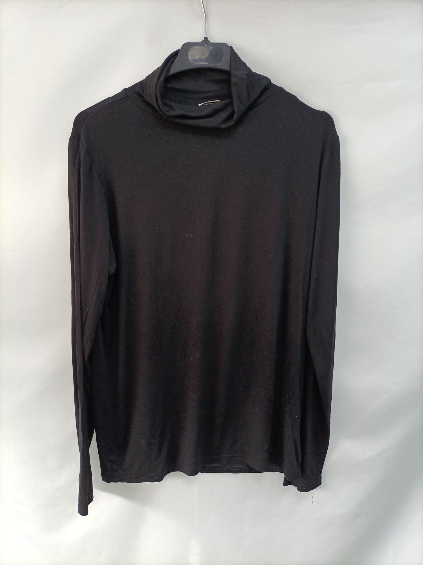 PIMKIE. Black high-neck T-shirt Tl