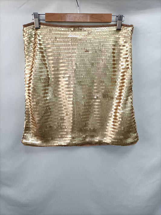 H&amp;M. Sequin skirt Tl