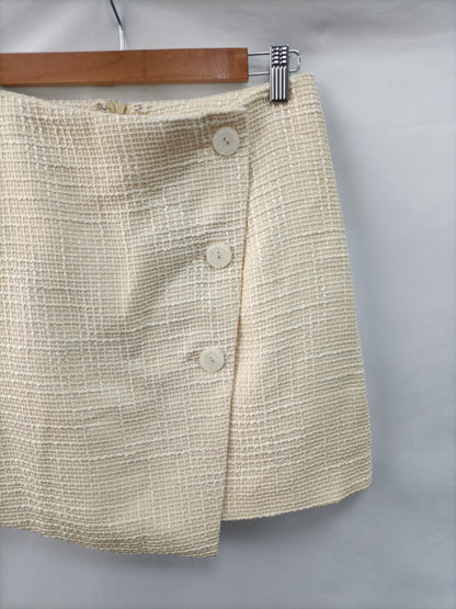 SHEIN.Falda tweed T.s