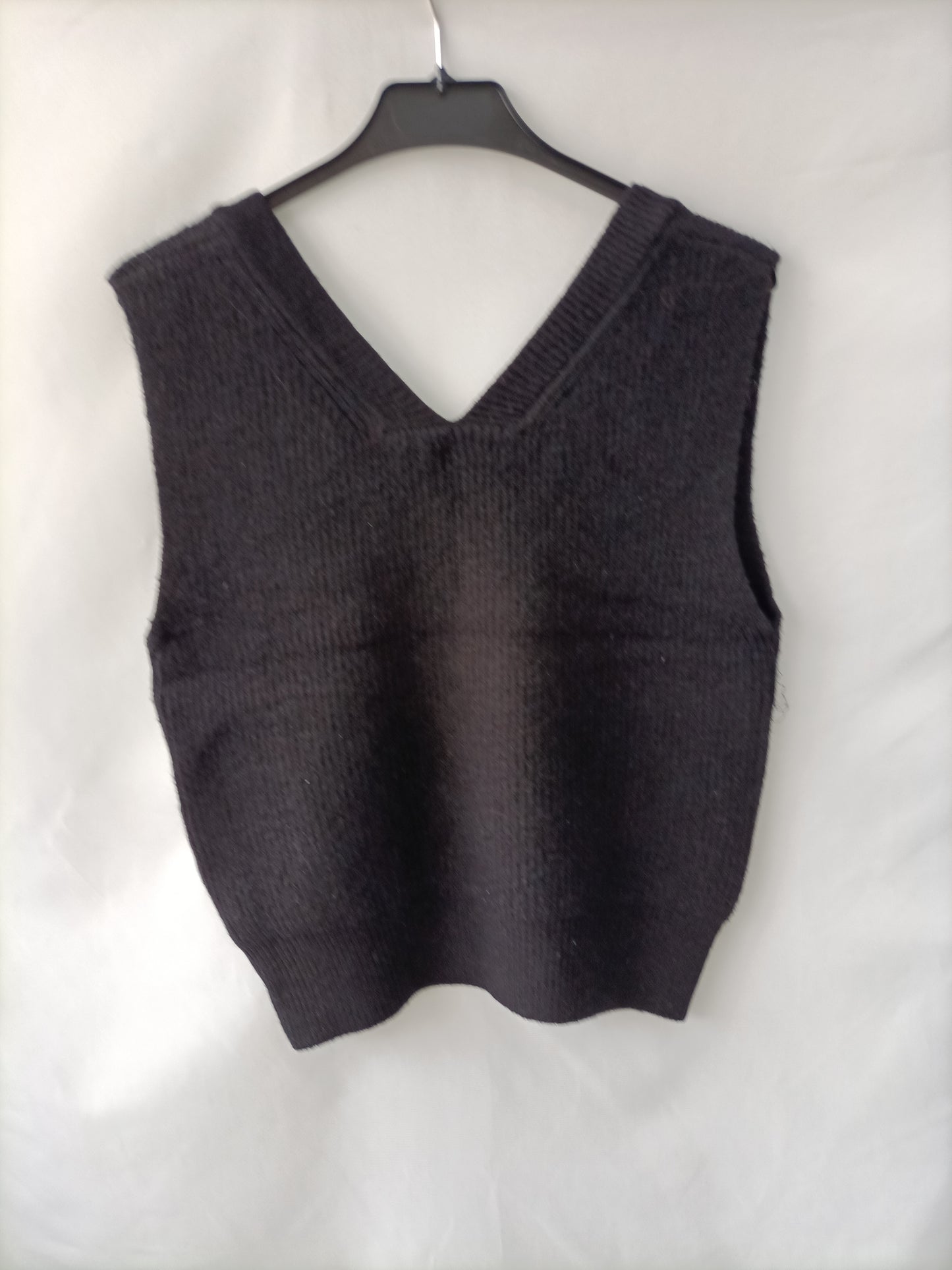 VINCEOTTO. Chaleco negro T.U(s)