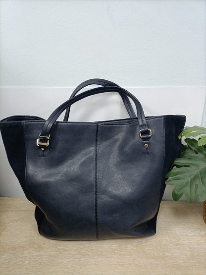 ZARA. Blue shopper bag