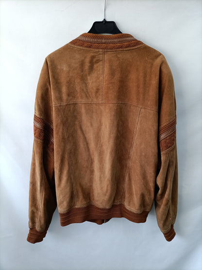 TORRAS. Chaqueta piel Vintage  T.52 (m/l) (tara)