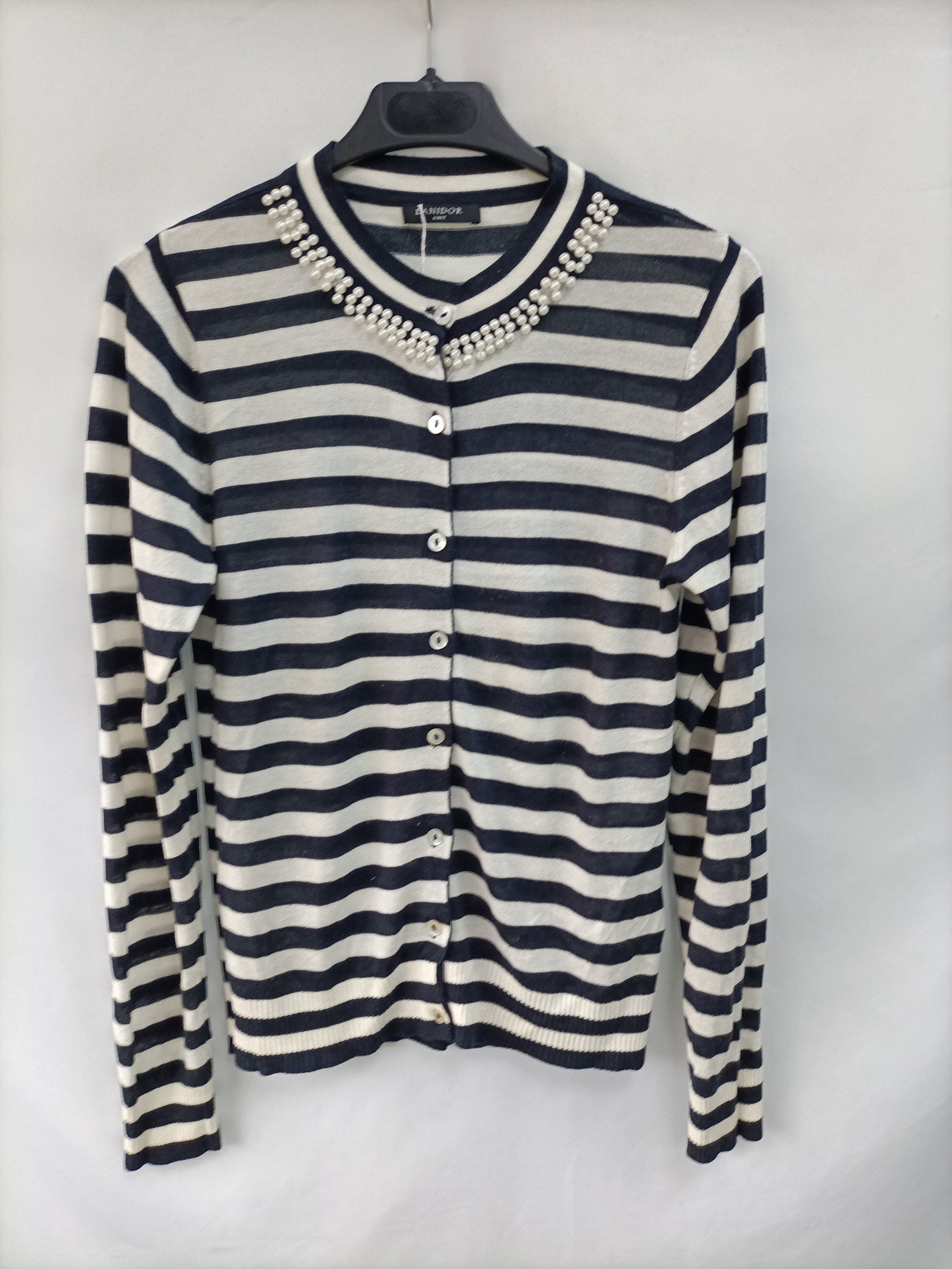 LANIDOR. Rebeca rayas y perlas T.s