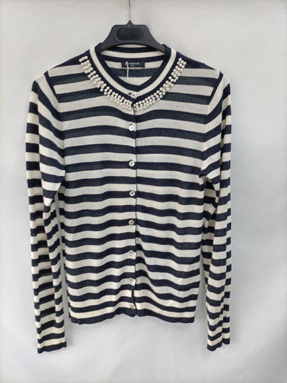 LANIDOR. Rebeca rayas y perlas T.s