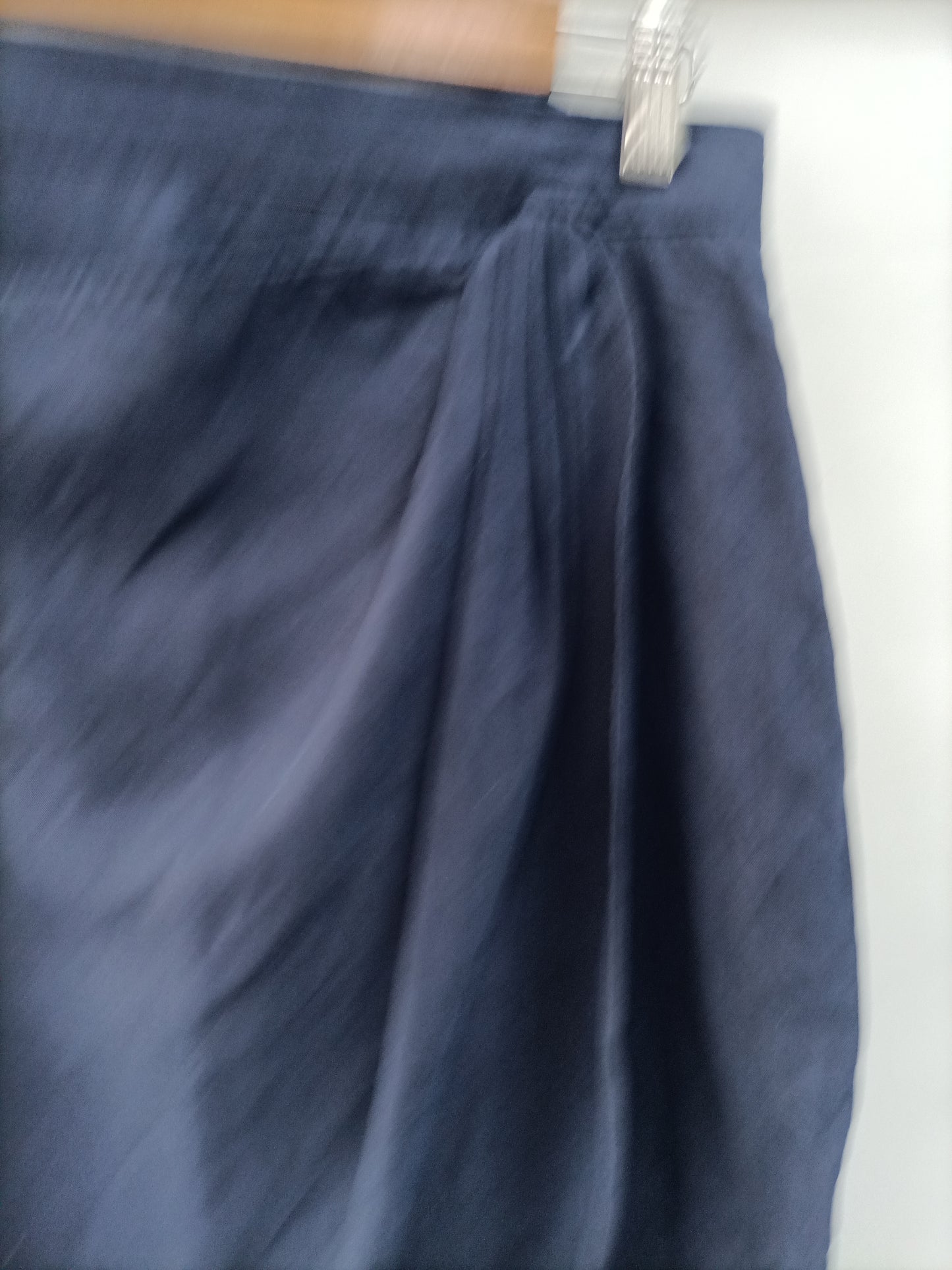 EL CORTE INGLÉS. Blue wrap skirt size 42(36)