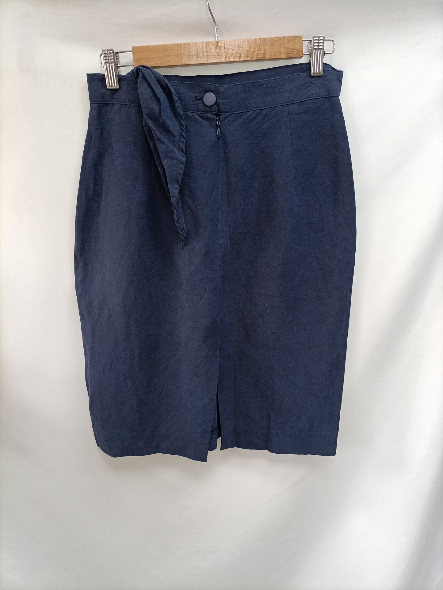 EL CORTE INGLÉS. Blue wrap skirt size 42(36)