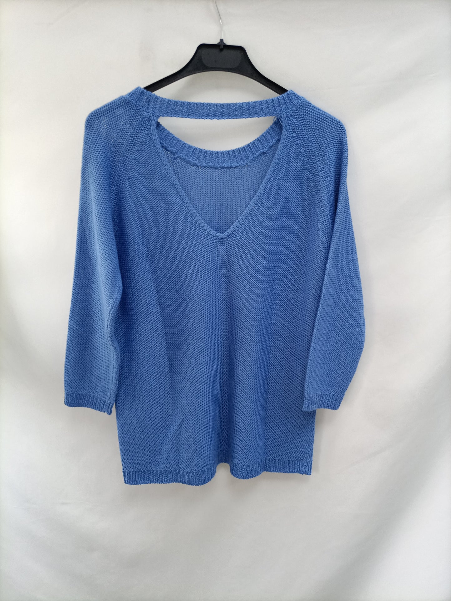 OTRAS. Jersey azul espalda T.u(m)