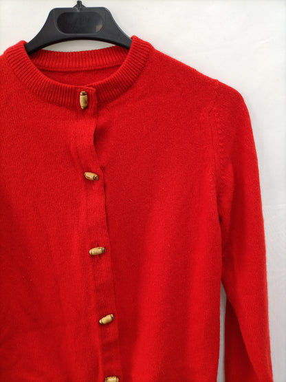 OTHERS. Red cardigan with buttons Your(s)